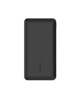 10K Power Bank w/USB-C 15W, Black