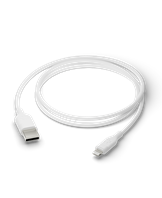 Re-charge - Cable - USB-A to MFI Lightning - TPE, White 1.2m