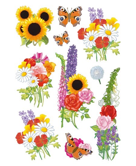 Herma stickers Decor blomsterbuket (3)