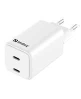 Sandberg AC Charger Dual USB-C PD65W EU