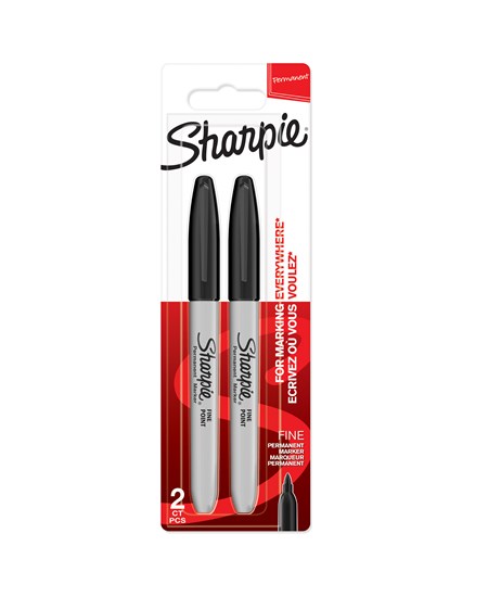 Marker Sharpie Fine Basic 1,0mm sort (2)