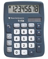 Texas TI-1726 solar calculator