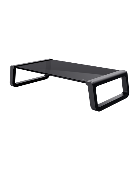 Monta Glass Monitor Stand, Black