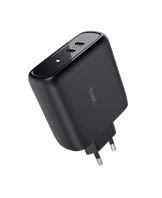 Trust Maxo 65W 2P Usb-C Charger, Black